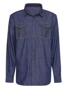 Рубашка на пуговицах классического кроя PADDOCKS, Blue Denim