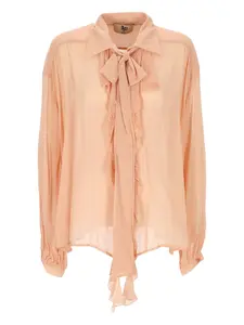 Рубашка с оборками Aniye By, нейтральный