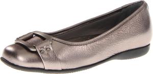 Женские балетки Trotters Sizzle Signature, Metallic Pewter