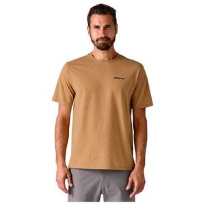 Футболка для походов p-6 logo responsibili-tee talon gold - s Patagonia