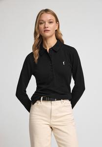 Поло Polo Club SLIM FIT LS SF PC 2025 RIGBY GO, Black