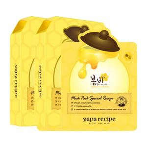 Papa Recipe 3 желтовая медовая маска для лица успокаивающая увлажняющая 10 шт/коробка