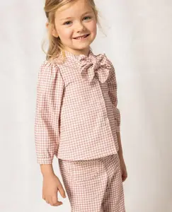 Детские хлопковые штаны Fina Ejerique, розовый