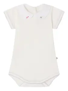 Боди с вышивкой Bonpoint, белый