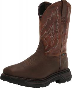 Мужские водонепроницаемые и вестерн-бутсы ARIAT Big Rig, темно-коричневый