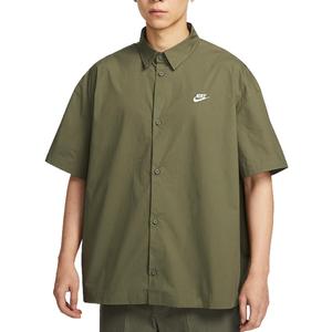 Nike Клубная рубашка мужская M Olive Green White