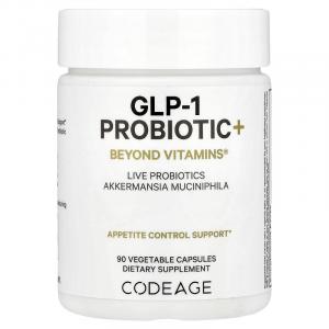 Codeage, GLP-1 Probiotic +, 90 растительных капсул