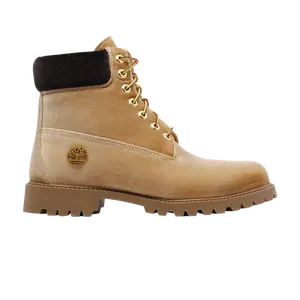 Ботинки Premium Off-White x Timberland 6 Inch, желто-коричневый