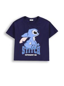 Футболка с короткими рукавами темно-синего цвета Coccodrillo