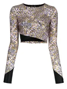 Топ с перекрестными бретелями Duskii, коричневый