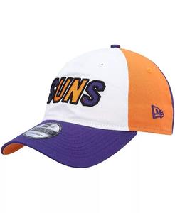Мужская белая, фиолетовая регулируемая шляпа Phoenix Suns Back Half 9TWENTY New Era, белый