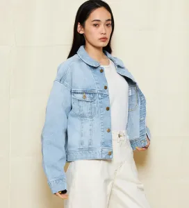 Джинсовая куртка Lee STANDARD WARDROBE Rider's Denim Jacket (подходит для комплекта) [На фото: CHARA]