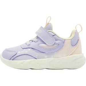 QIAODAN Антискользящие износостойкие низкие туфли для малышей фиолетово-розовые