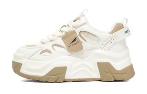 RED DRAGONFLY Дышащие утолщенные кроссовки на платформе для увеличения роста женские бежево-абрикосовые, цвет Beige Apricot