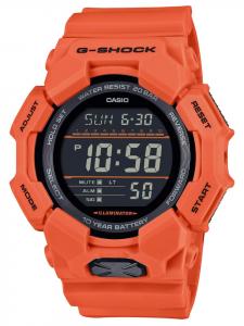 Casio Мужские цифровые часы G-Shock Classic, оранжевые