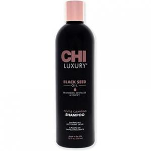 Роскошный нежный очищающий шампунь с маслом черного тмина 355 мл, Chi