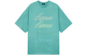 Футболка унисекс зеленая We11Done, зеленый