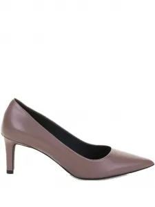 Туфли-лодочки на шпильке с острым носком Furla, серый