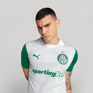 Мужская футбольная майка Se Palmeiras Torcedor '25 Away Puma, белый