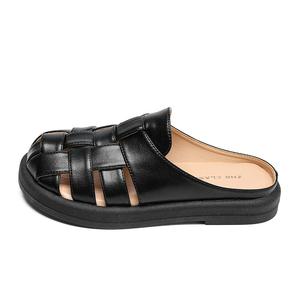 ZHR Тихие, устойчивые к запахам и истиранию закрытые тапочки для женщин черные, цвет Black