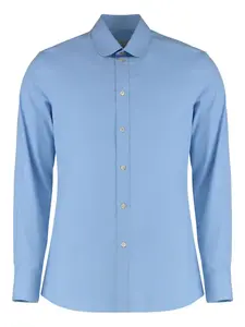 Рубашка с закругленным подолом VALENTINO GARAVANI, синий