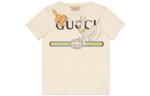 Детская футболка GUCCI, экрю