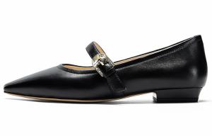 Туфли Мэри Джейн на плоской подошве 1,8 см женские NINE WEST, экрю