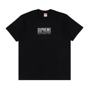 Футболка Supreme Paris Tee, черный