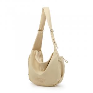 Dickies Полиэстеровая кроссбоди сумка через плечо унисекс разноцветная, Trumpets, Sandy Khaki