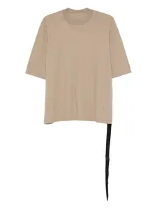 Драпированный топ с короткими рукавами Rick Owens Drkshdw, нейтральный