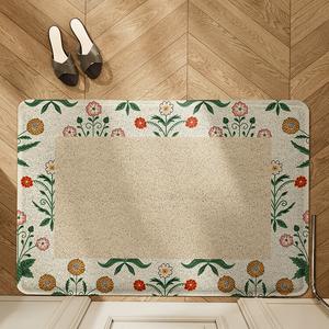 Dajiang Ковер 120х180 см для прихожей, европейский стиль, не скользит, удаляет пыль, устойчив к грязи, петлевой ворс, Moxiang