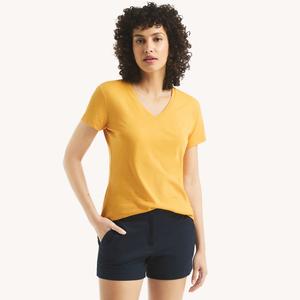 Женская футболка с V-образным вырезом Nautica, Sunflowers