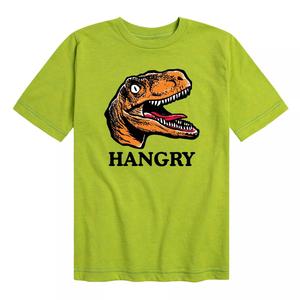 Футболка Hangry с динозавром для мальчиков 8–20 лет Licensed Character, зеленый