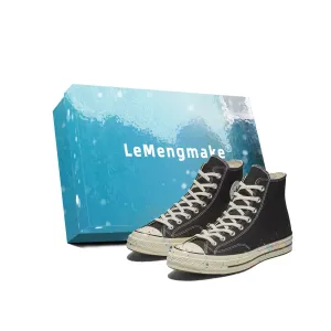 Converse Chuck 70 Lemon Joy устойчивые к истиранию кроссовки из холста Unisex Vintage Black