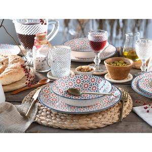 Набор тарелок Stella с мотивом восточной плитки Creatable, мультиколор