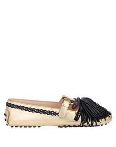 Лоферы Tod'S, золотой