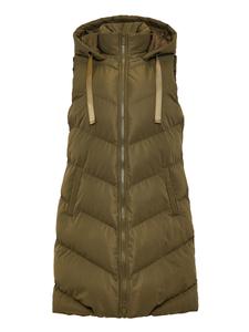 Жилет Threadbare Vamp, оливковый