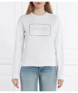 Толстовка Straight fit Armani Exchange, белый