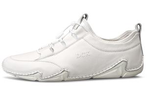 DCK Мужские повседневные кроссовки Low Top черные с экрю, цвет Ecru