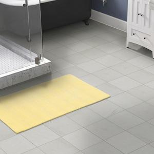 Коврик Garland Enclave Ultra Soft в полоску 30x50 для ванной Garland Rug, цвет Platinum Gray