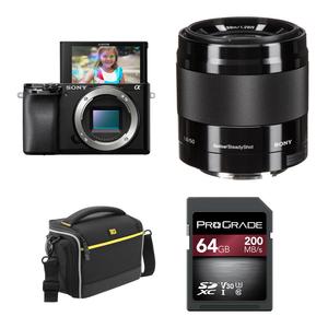 Беззеркальная камера Sony a6100 Mirrorless Camera with 50mm f/1.8 Lens and Basic