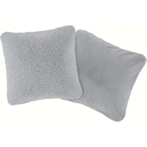 Декоративные подушки LeGer, 2 шт., высококачественные и уютно мягкие Leger Home By Lena Gercke, серебряный