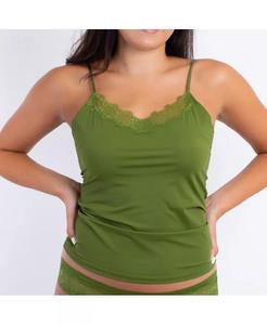 Женская майка Happy Seams Uwila Warrior, зеленый