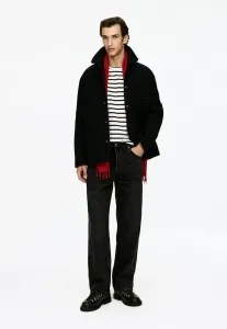 Широкие свободные джинсы Arket, Black