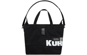 EVISU Полиамидная наплечная сумка унисекс черная, Black