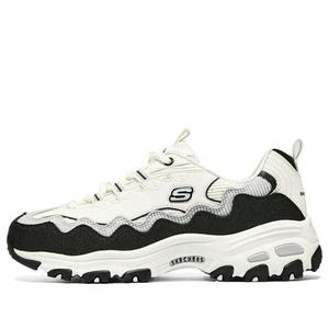 Кроссовки d'lites - biggest fan shoes 'white black' Skechers, белый