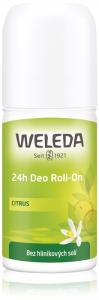 Цитрусовый шариковый дезодорант без алюминия и солей Weleda, 50 мл