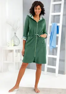 Feel Good, халат, цвет Moos-Eucalyptus-Gemustert