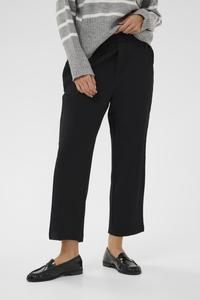Брюки Kaffe KABEATRICE CROPPED PANTS, Black Deep/Mottled Black