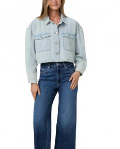 Укороченная шуба Натальи в наветренной стороне Paige, Windward